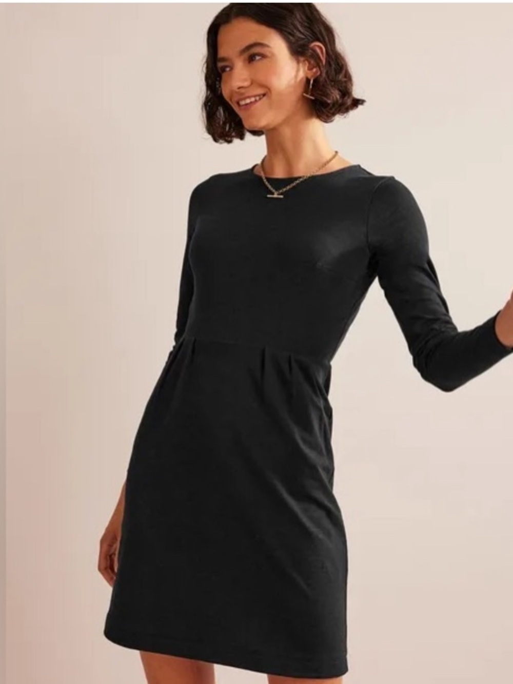 Boden Black Penelope Dress